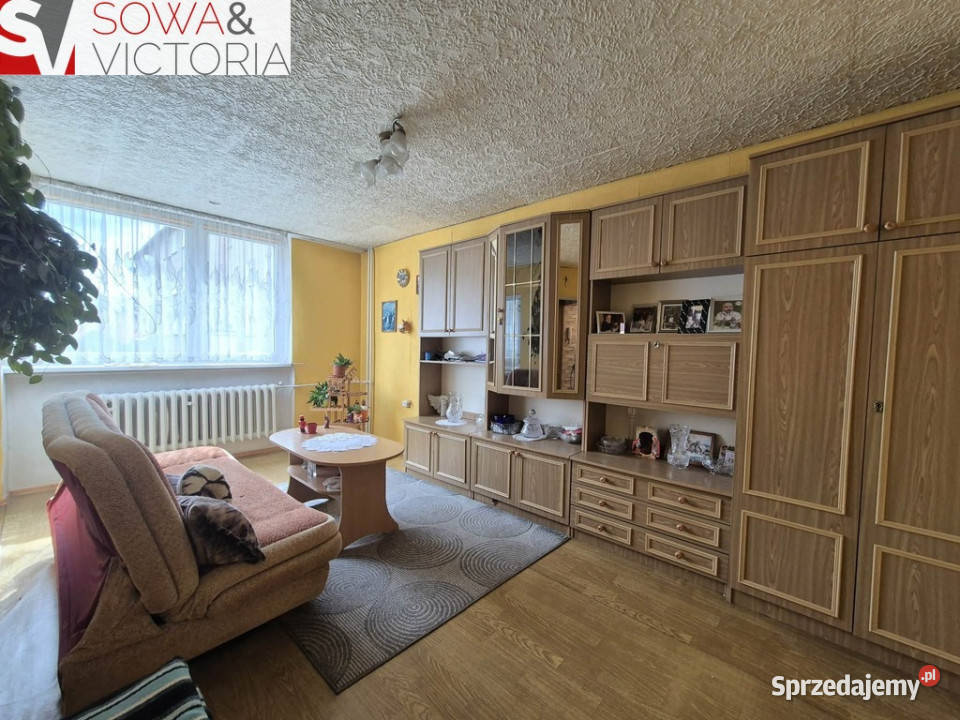 Słoneczne i rozkładowe mieszkanie z balkonem Liczba pokoi 3 Mieroszów sprzedam