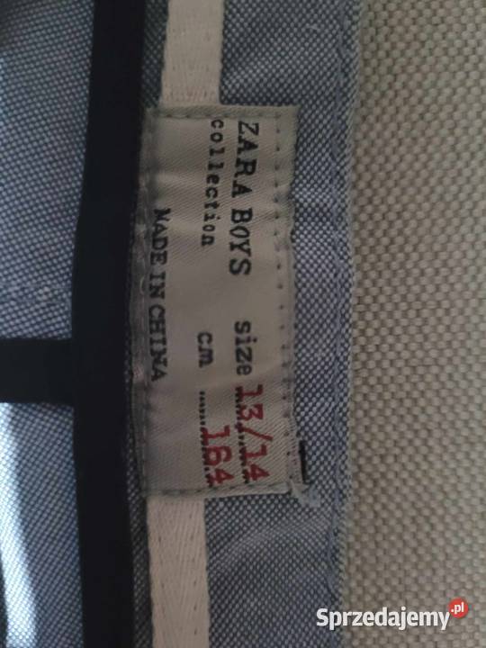 Spodnie dziecięce garniturowe pomorskie Czersk