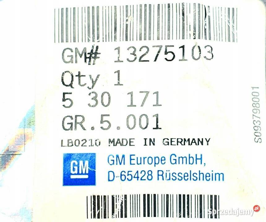 OPEL CORSA D OSŁONA POKRYWA POMPY ABS 13275103