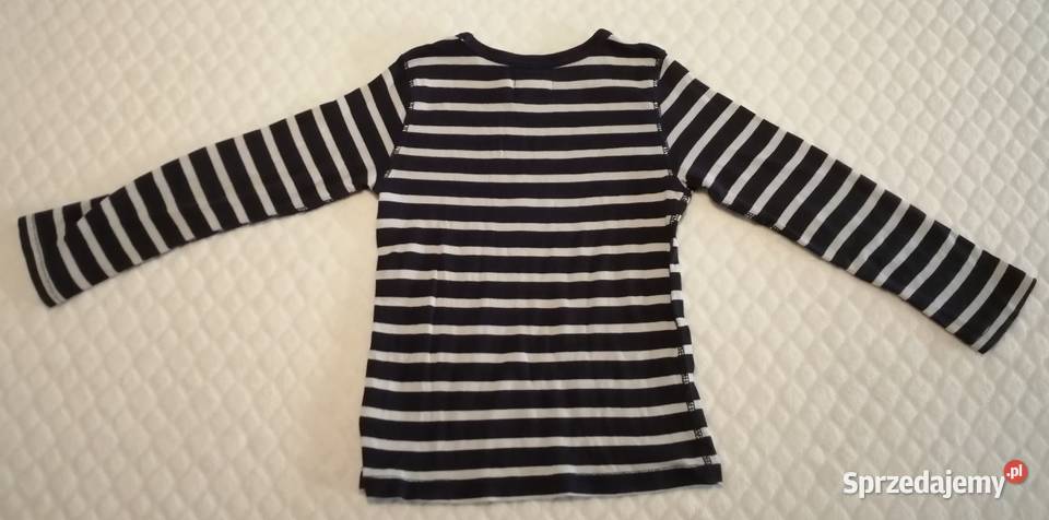 Bluzka długi rękaw chłopięca pasy 110116 HM Czeladź