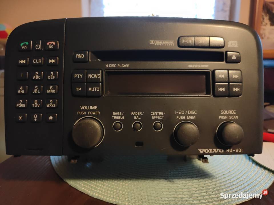 Volvo S80 Radio HU801 lubelskie