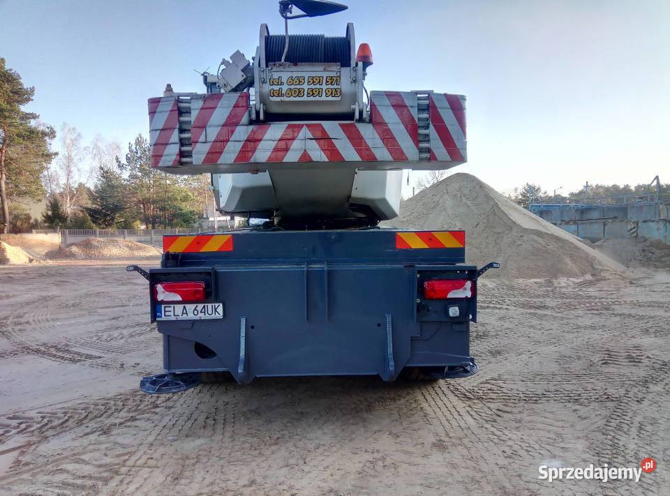 Dźwig PPM ATT 390 35ton 4x4 skrętne osie Demag Dźwigi, podnośniki