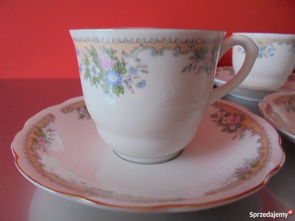 Filiżanki i Spodki 6 CHAICHEENG OF CHINA Porcelana i szkło Gawroniec