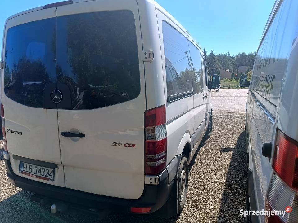 Sprinter mały 9 osób klima hak 3 tony SWAP 27 lubelskie sprzedam