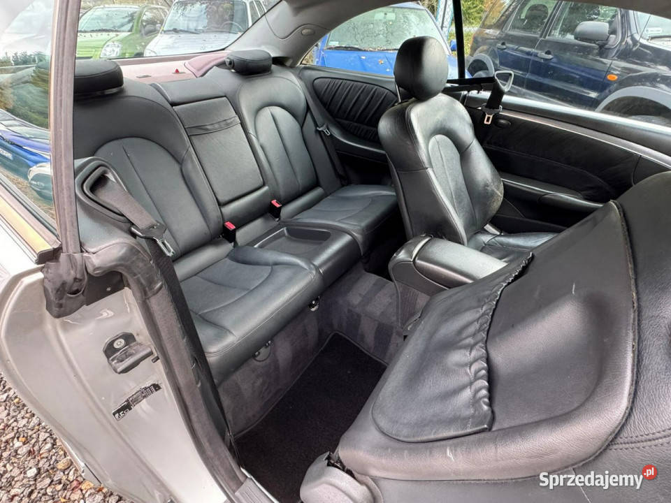 Mercedes CLK 240 26 benzyna manual avantgarde Mercedes-Benz Łodygowice