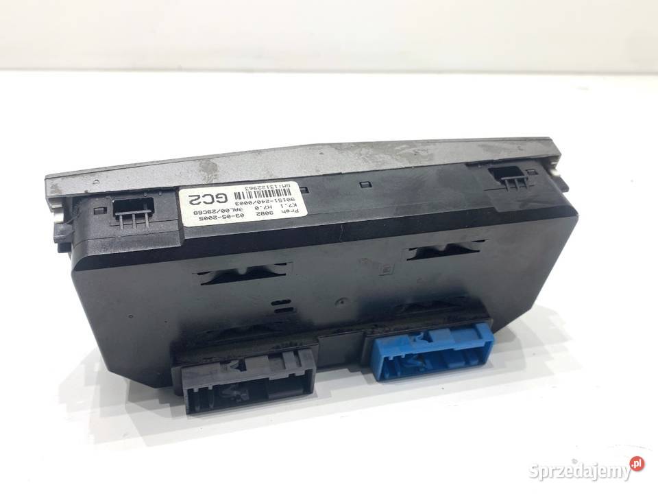 PANEL STEROWANIA NAWIEWU OPEL ASTRA H 13122963 osobowe podkarpackie