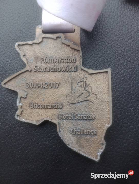 Medale pamiątkowe z półmaratonu kickboxingu świętokrzyskie Sadłowice