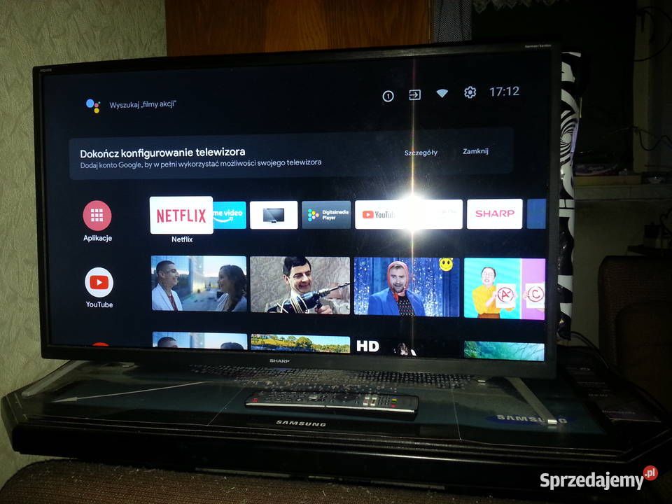 TV Smart z Androidem Wifi YouTube Netflix i inne Bytom sprzedam
