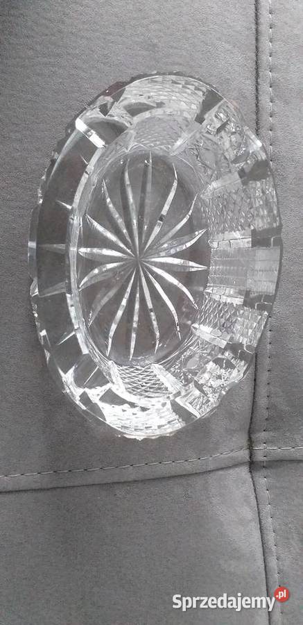 Kryształowa popielniczka Porcelana i szkło Legionowo