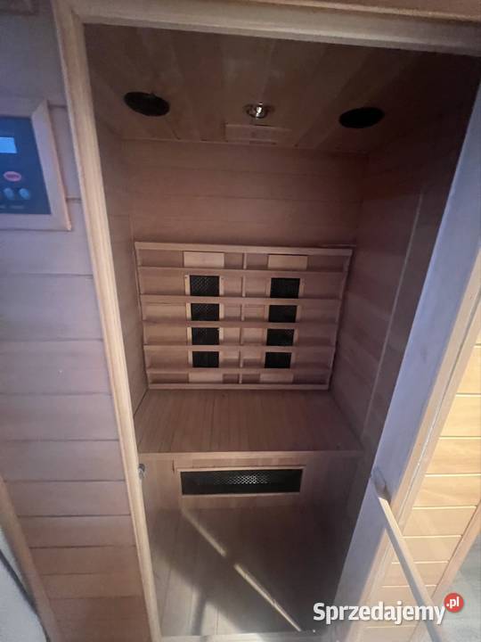 Sauna 2osobowa na sprzedaż drewniana elektryczna Dąbrówka