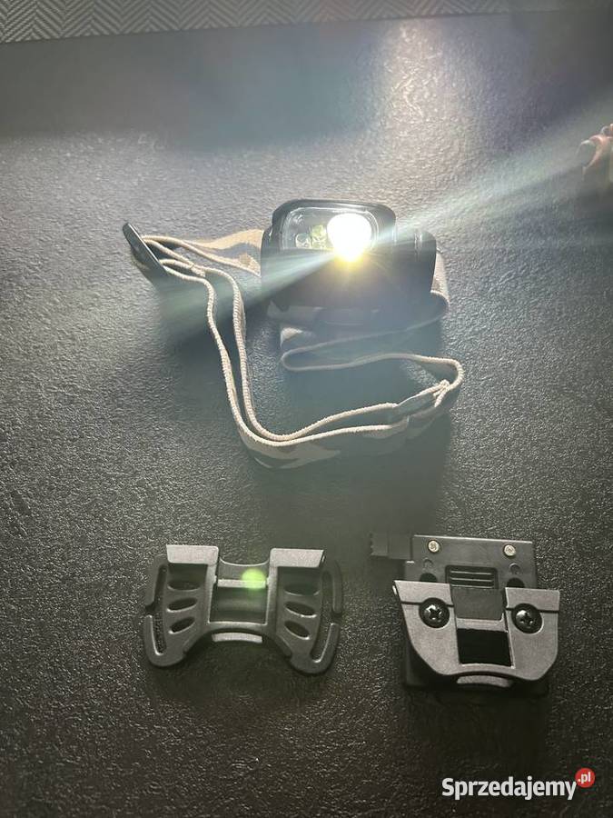 Latarka czołowa LED czołówka taktyczna na kask