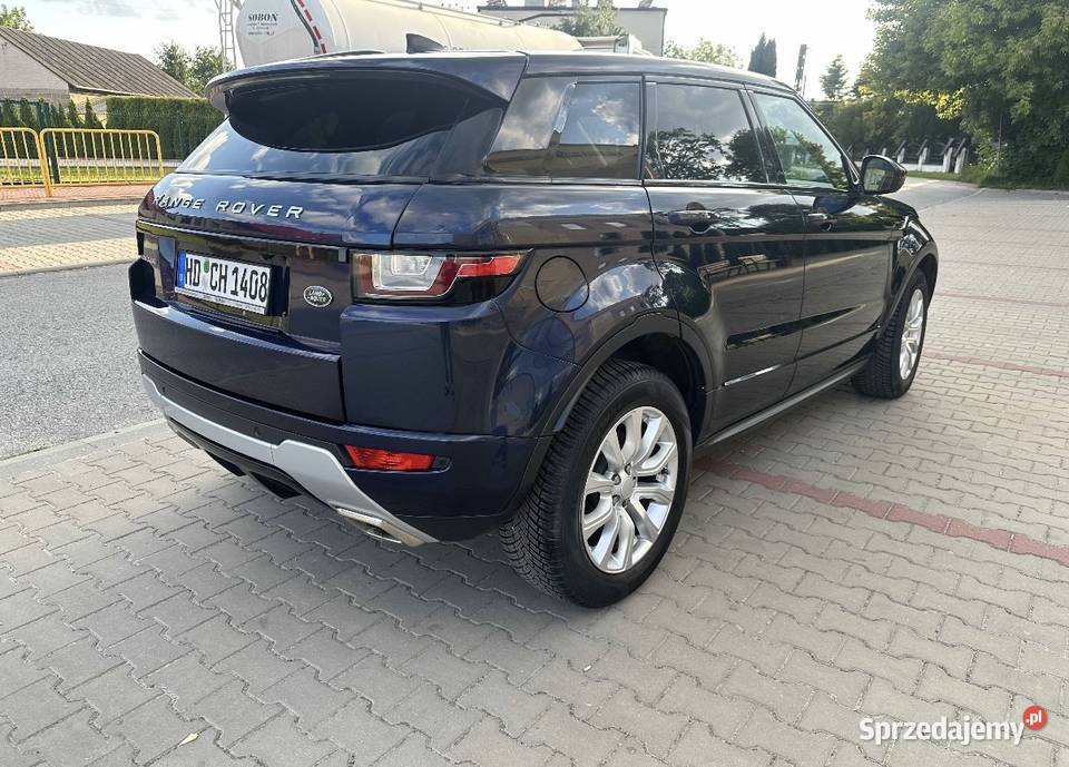 Lan Rover Range Evogue 20d 2017r świętokrzyskie Radoszyce