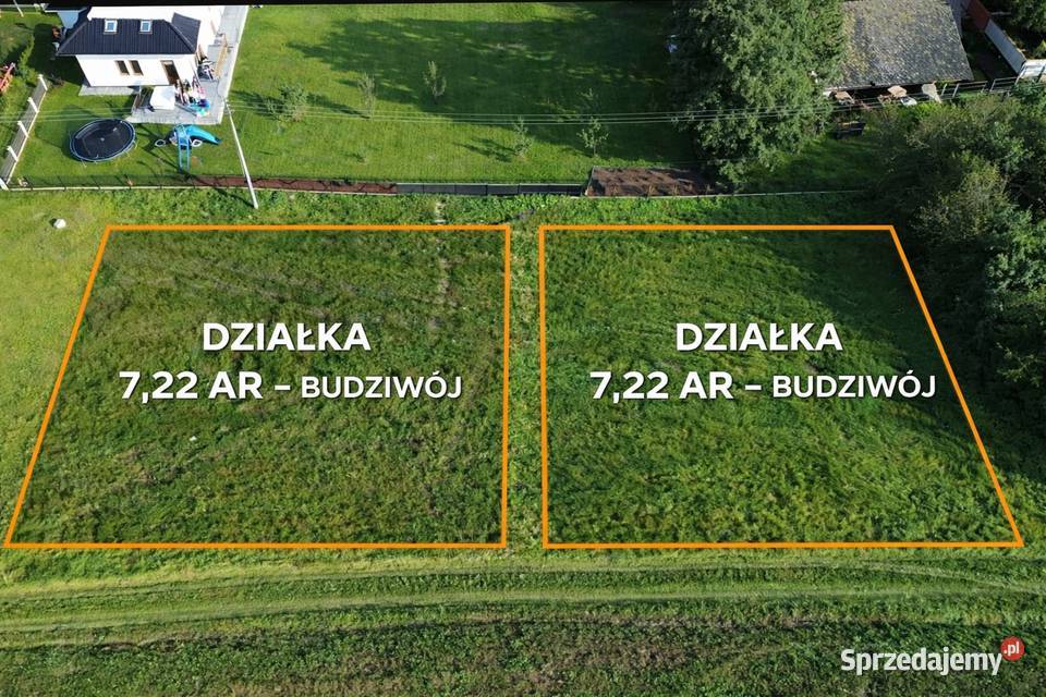 Działka budowlana 722a z wz i mediami Rzeszów