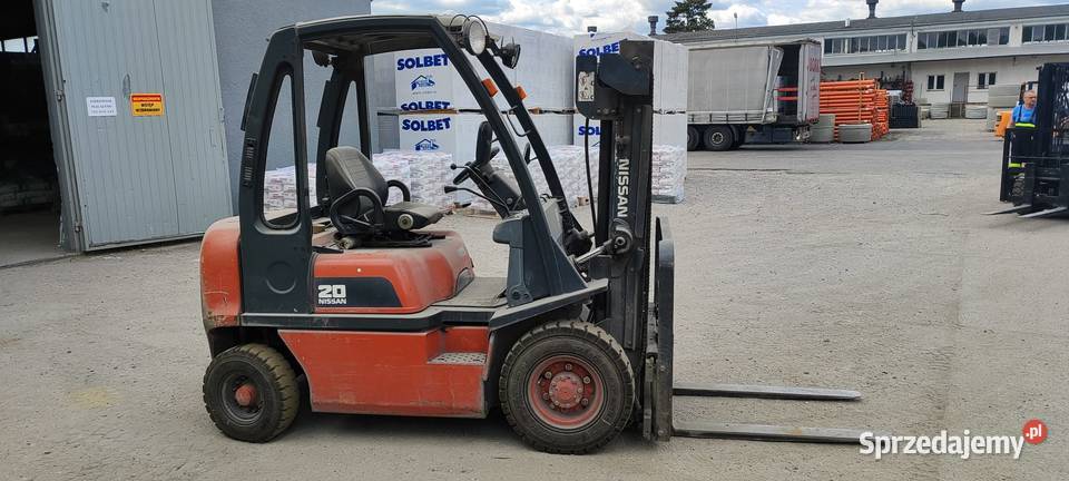 Wózek widłowy Nissan FD02A20Q Wózki widłowe Gorzów Wielkopolski