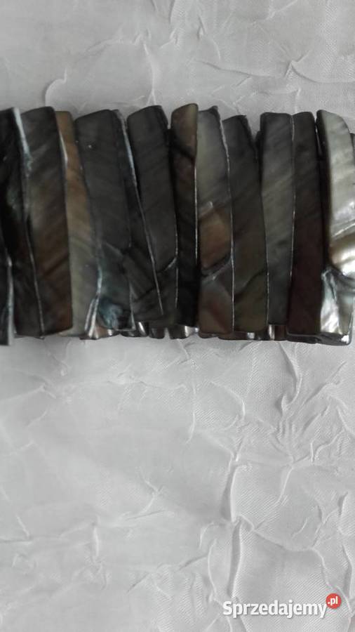 BRANSOLETA ZNATURALNEJ MASY PERŁOWEJ