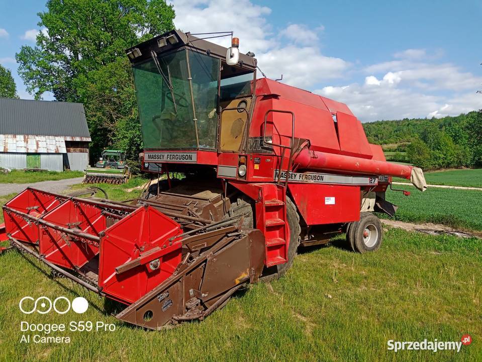 Kombajn zbożowy MF27 Massey Ferguson okazja Goraj sprzedam