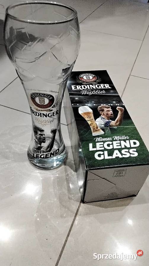 Szklanka Pokal do Piwa ERDINGER Weisbier O5 L sprzedam
