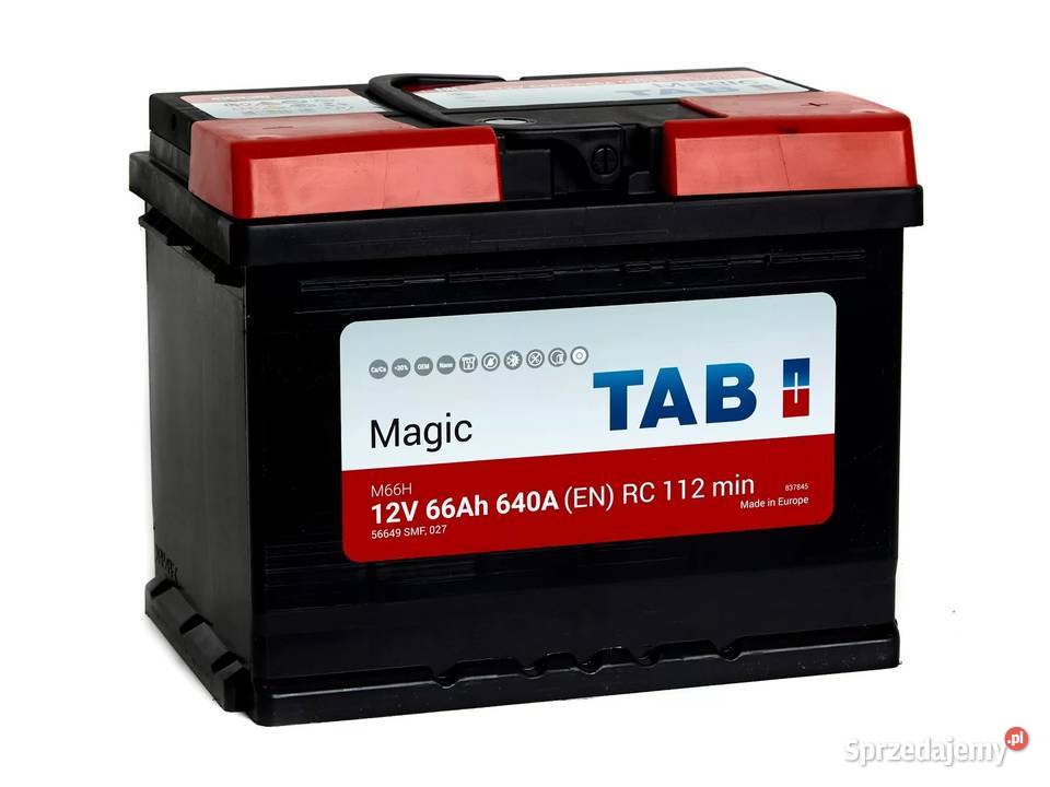 Akumulator TAB MAGIC 66Ah 640A wysoki