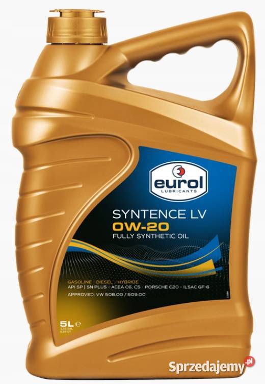 OLEJ EUROL SYNTENCE LV 0W20 5L tzw Holenderski