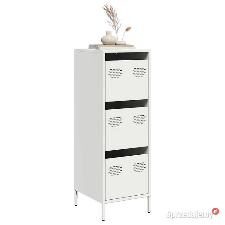 Szafka biała 39x35x1035 stal WM851405 mazowieckie Warszawa