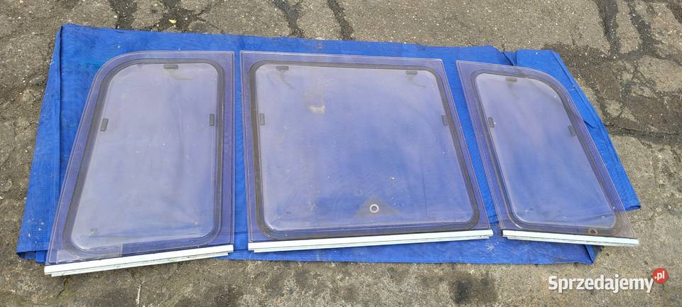 Fleetwood Colchester przyczepa kempingowa szyba Świdnica