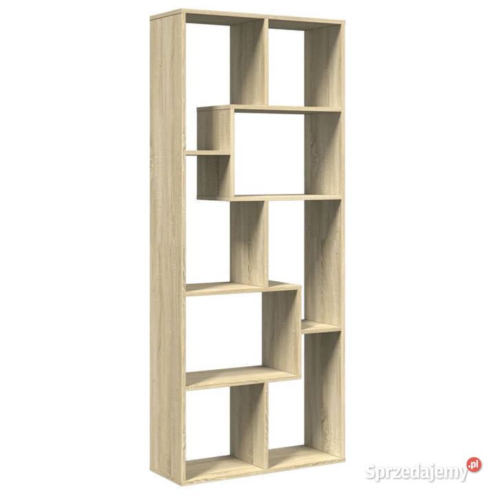 Regał przegroda dąb sonoma 67x25x1615 WM858077