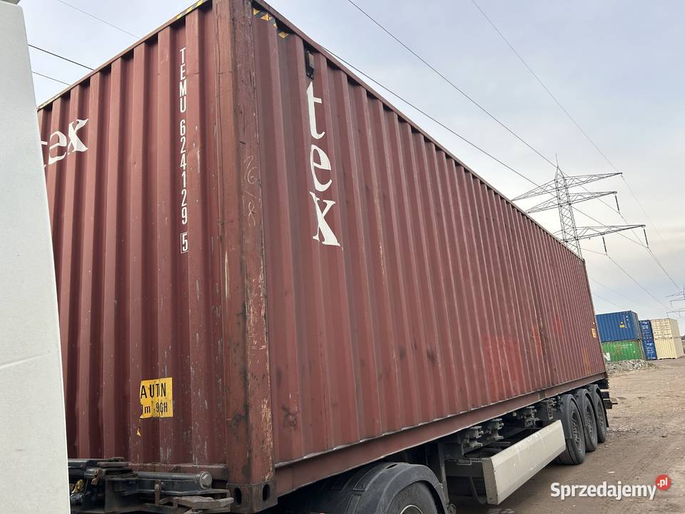 Kontener magazynowy 40HC używany 12 m