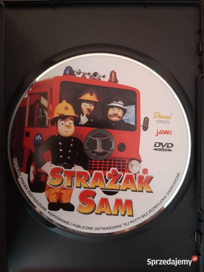 Strażak Sam Płyta DVD kujawsko-pomorskie Inowrocław