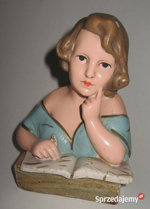 Porcelanowa figurka z 30tych ubiegłego wieku Łódź