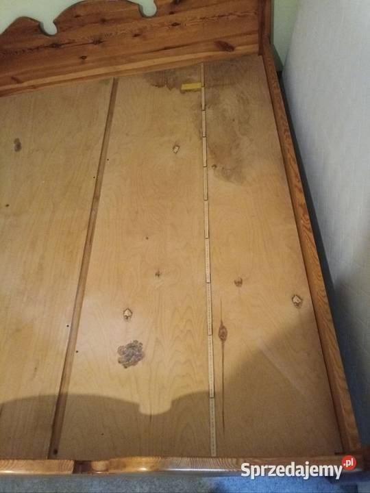 Sprzedam łóżko drewniane Sucha Beskidzka