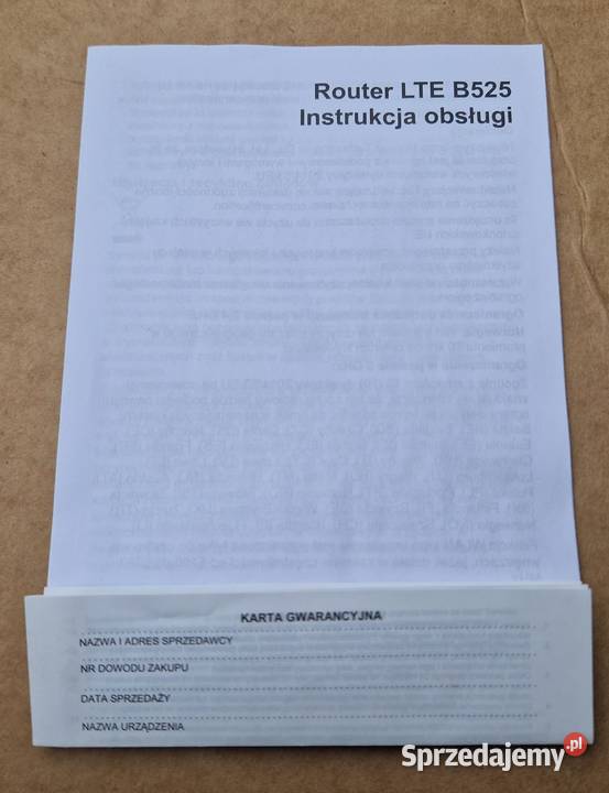 Router LTE B525 HUAWEI model B525S23a