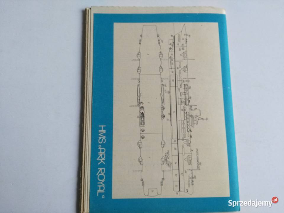 Mały Modelarz 11121990 Lotniskowiec HMS ARK Dąbrowa Górnicza sprzedam
