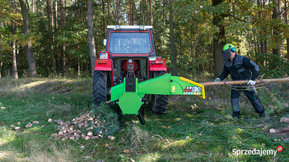 Rębak ZIKO XR130 do ciecia gałezi zrzyn walcowy