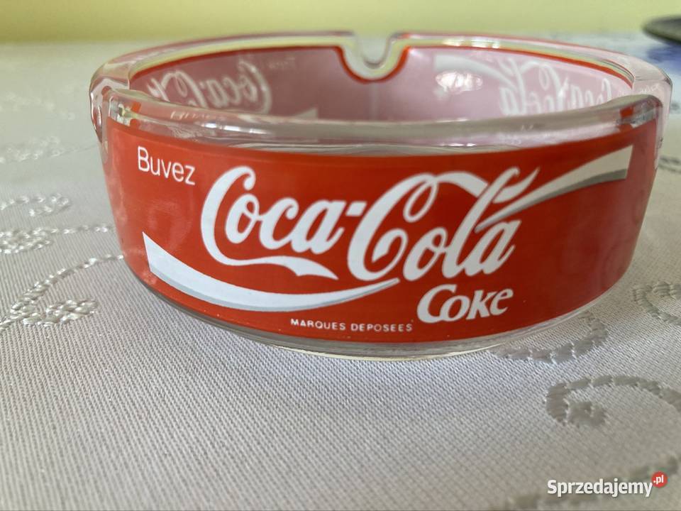 Popielniczka Ozdobna i Dekoracyjna Coca Cola