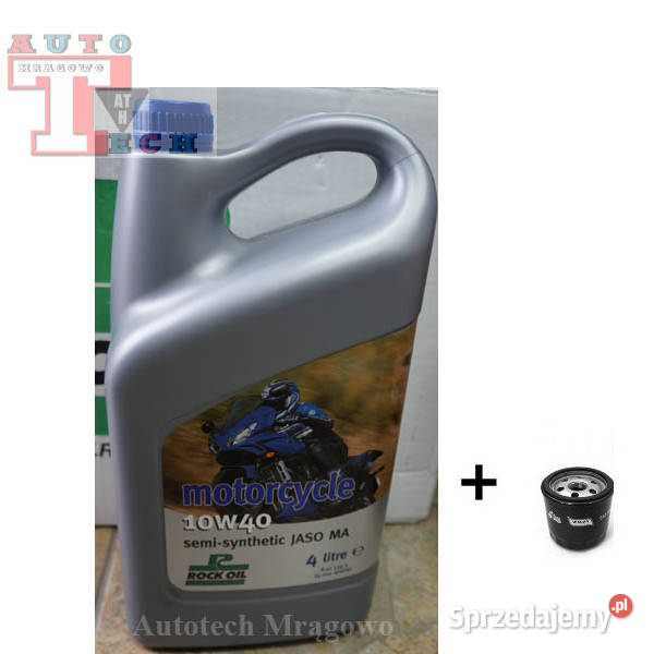 ROCKOIL 10W40 API SL JASO MA FILTR OLEJU HF303