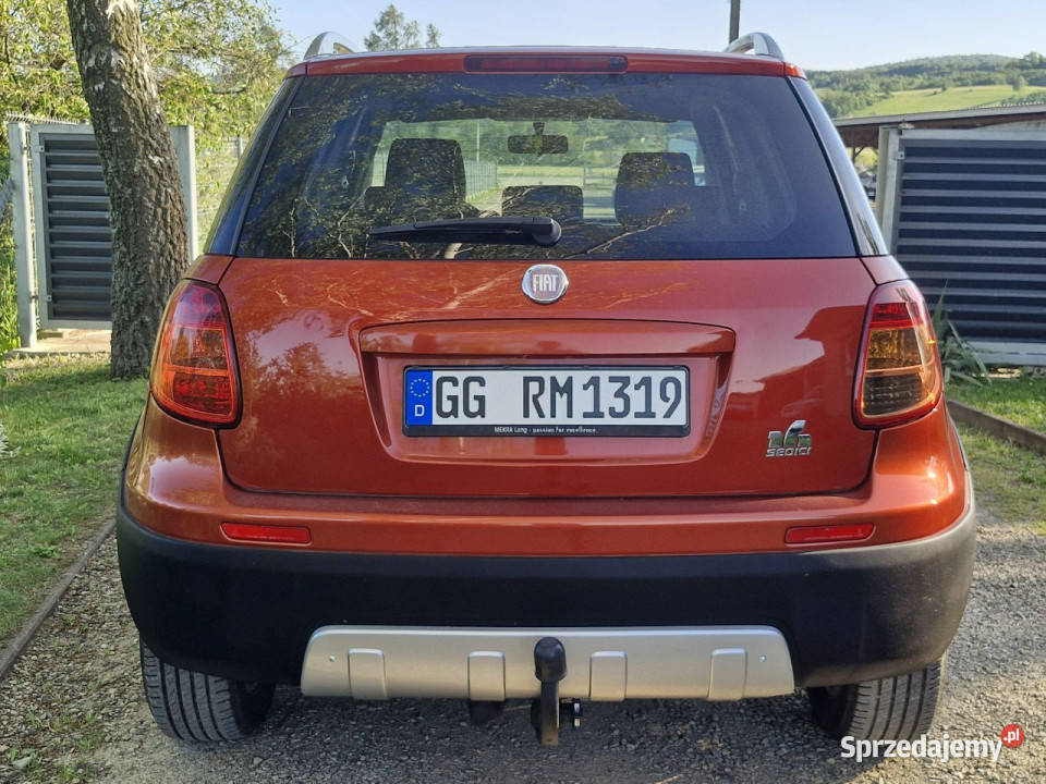 Fiat Sedici 16 benz 4x4 dynamic klimatronik grz 166000km podkarpackie Rymanów
