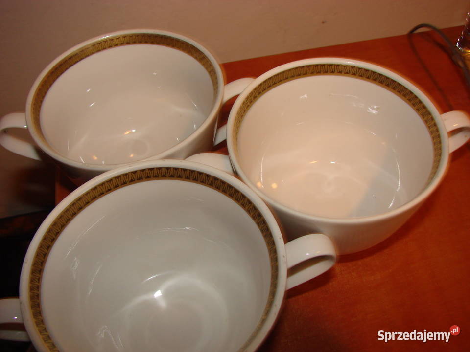 Colditz porcelanowa bulionówka Pruszcz Gdański
