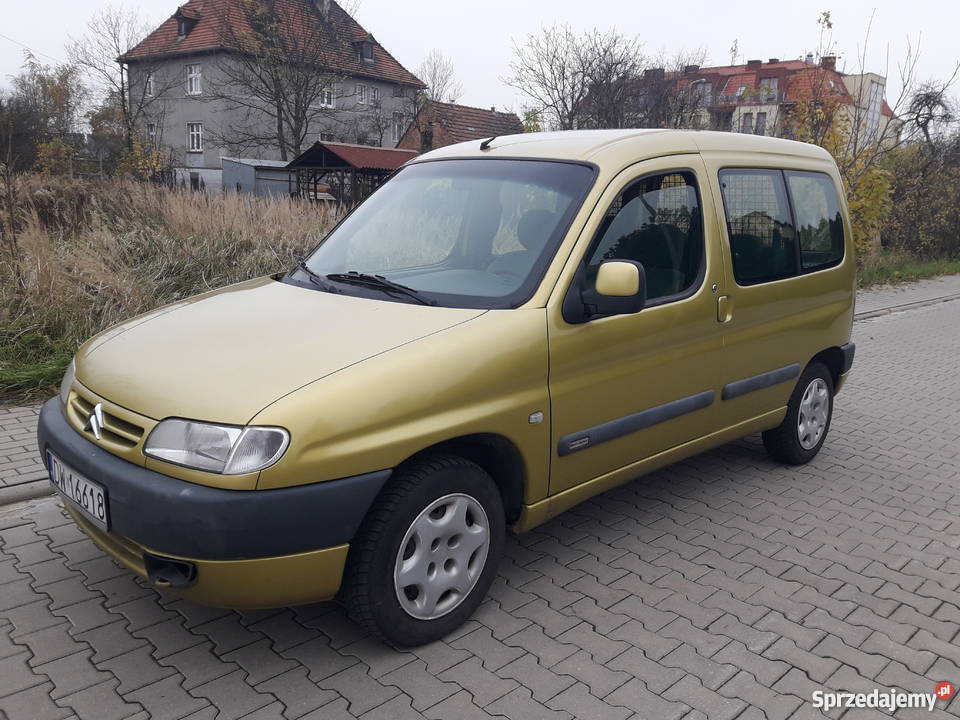 Citroen Berlingo 19d Multispace 2000r Super Stan immobilizer Oława sprzedam
