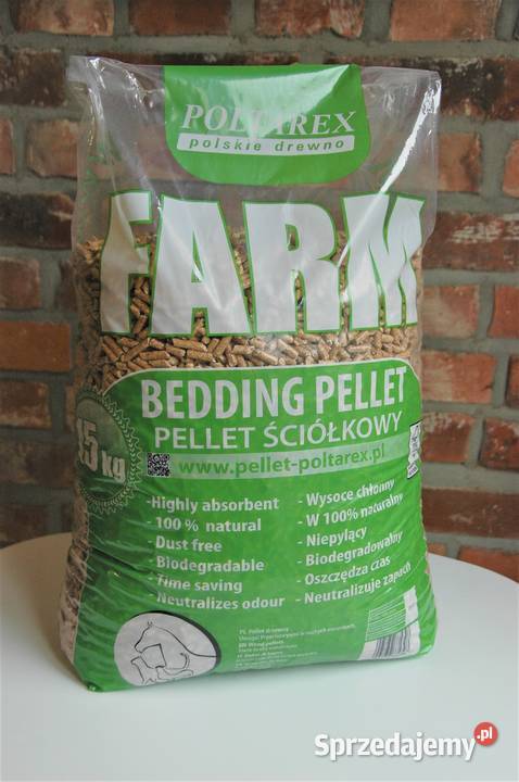Pelet Pellet żwirek Farm zwierząt Worek 15 Ińsko