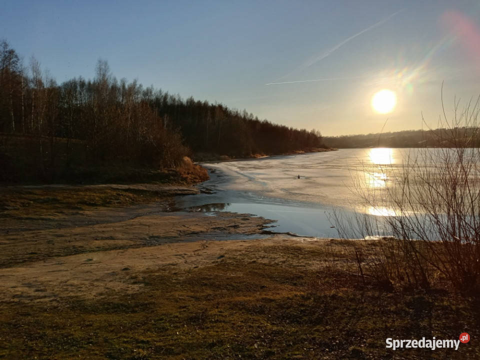 Piękny widok na wodę ze wzgórza Idealna pod twój Kielce sprzedam