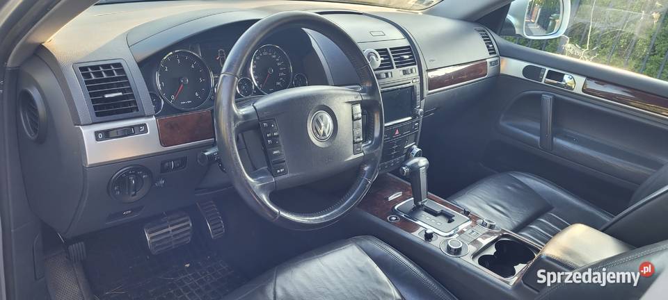 OKAZJA VW TOUAREG 2008r LIFT 313 V10 4x4 Automat elektryczne lusterka Wrocław