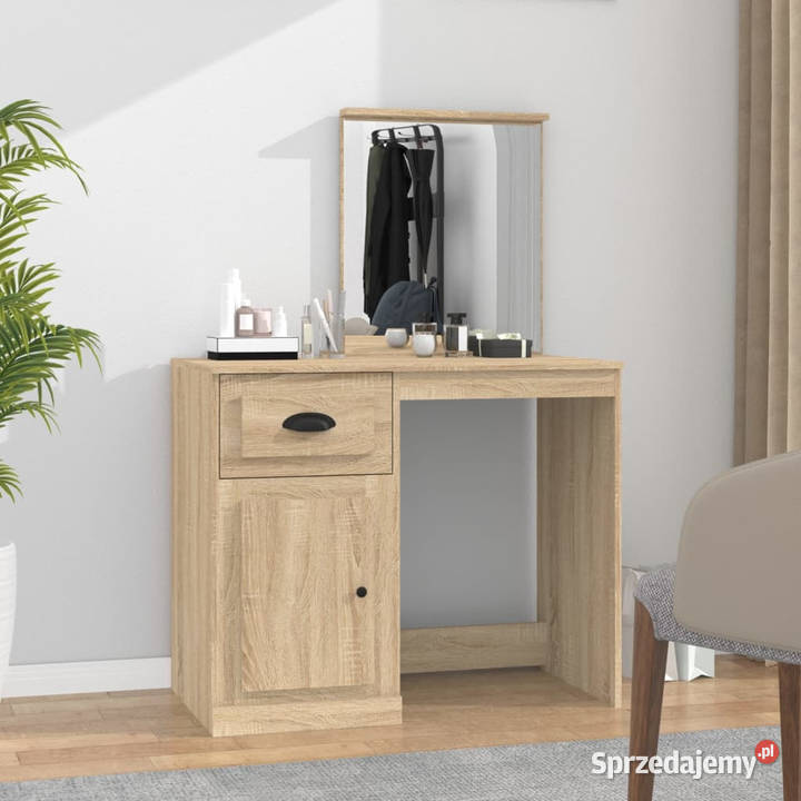 Toaletka z lustrem dąb sonoma 90x50x1325 Warszawa