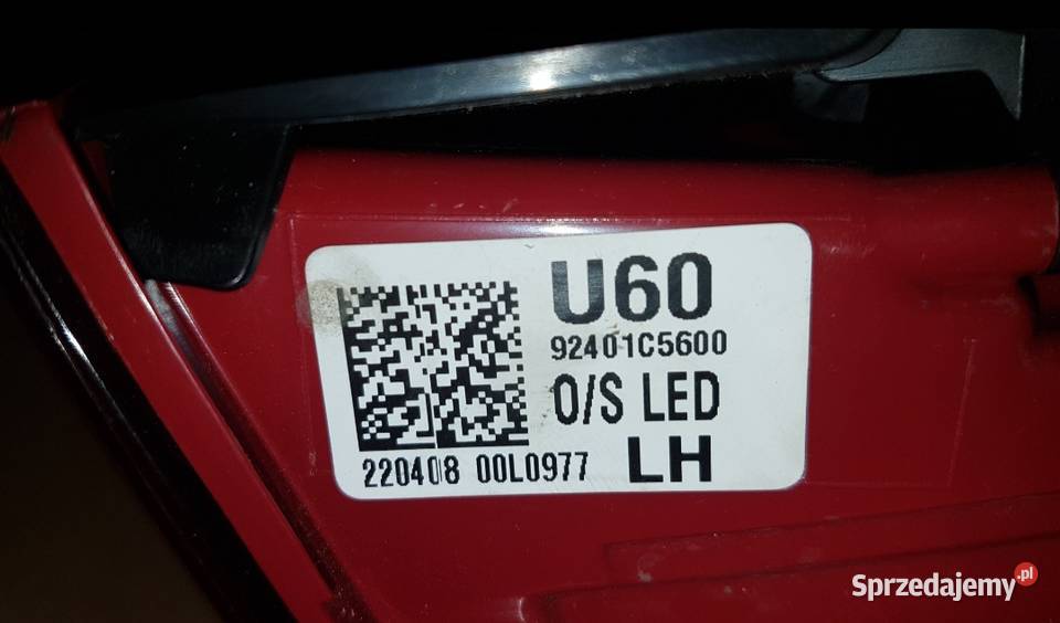 Lampa tylna lewa kia sorento Raszyn