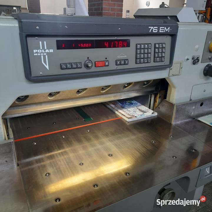 Gilotyna Polar 76 EM dolnośląskie Ząbkowice Śląskie
