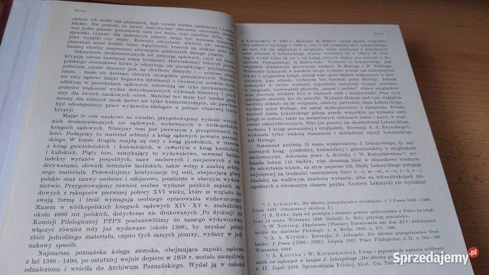Wielkopolskie roty sądowe XIVXV w T 1 Poznańskie historia, archeologia Gdańsk sprzedam