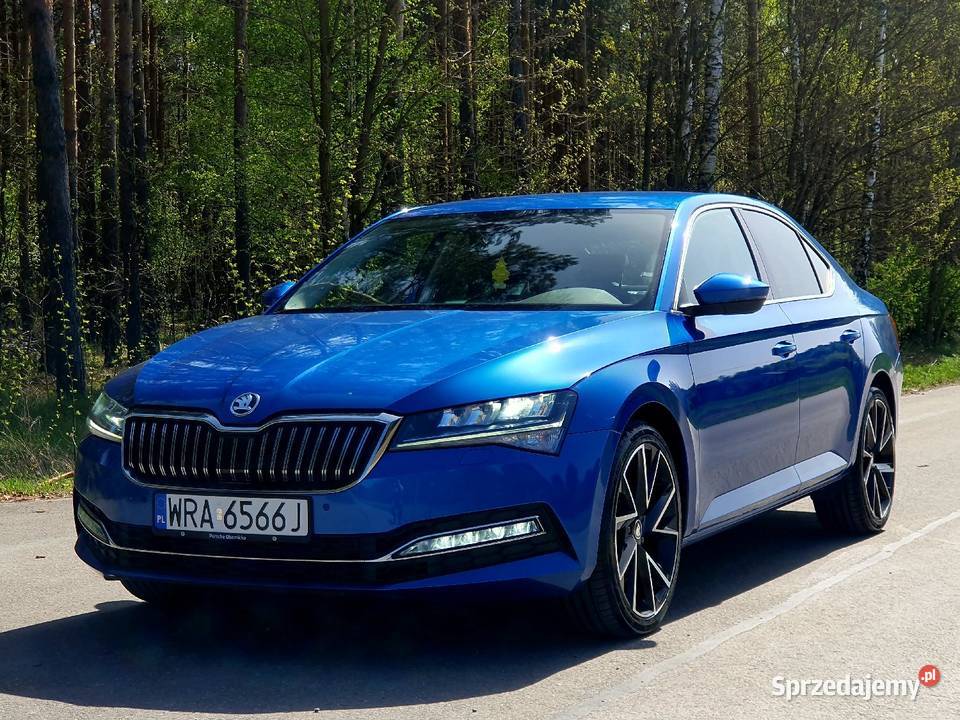 Skoda Superb 2022r produkcji 20 280 komputer pokładowy Pionki