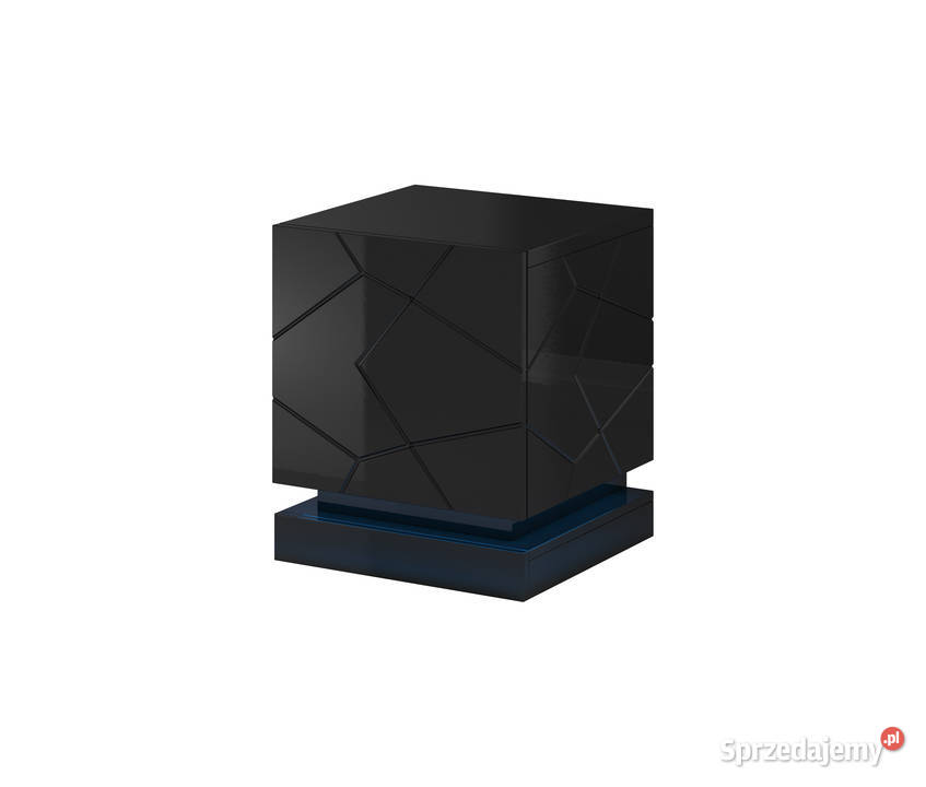 Szafki nocne QIU czarne Pozostałe Rzeszów