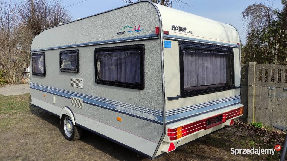 Przyczepa kempingowa w super stanie Hobby łódzkie Łask
