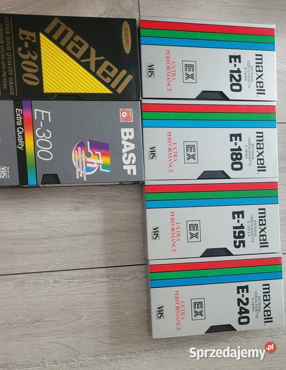 Kasety VHS nagrane Pozostałe małopolskie Kraków sprzedam