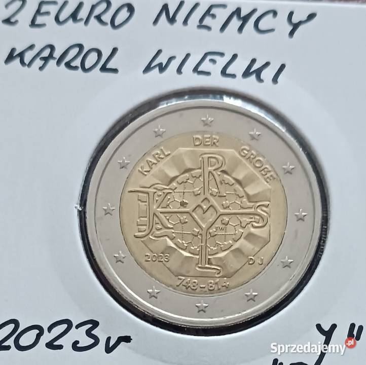 2 Euro Niemcy 2023 r Karol Wielki men J Konin